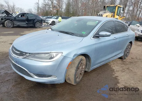 2015 Chrysler 200 Limited из США, поврежденный, VIN 1C3CCCAB2FN618300